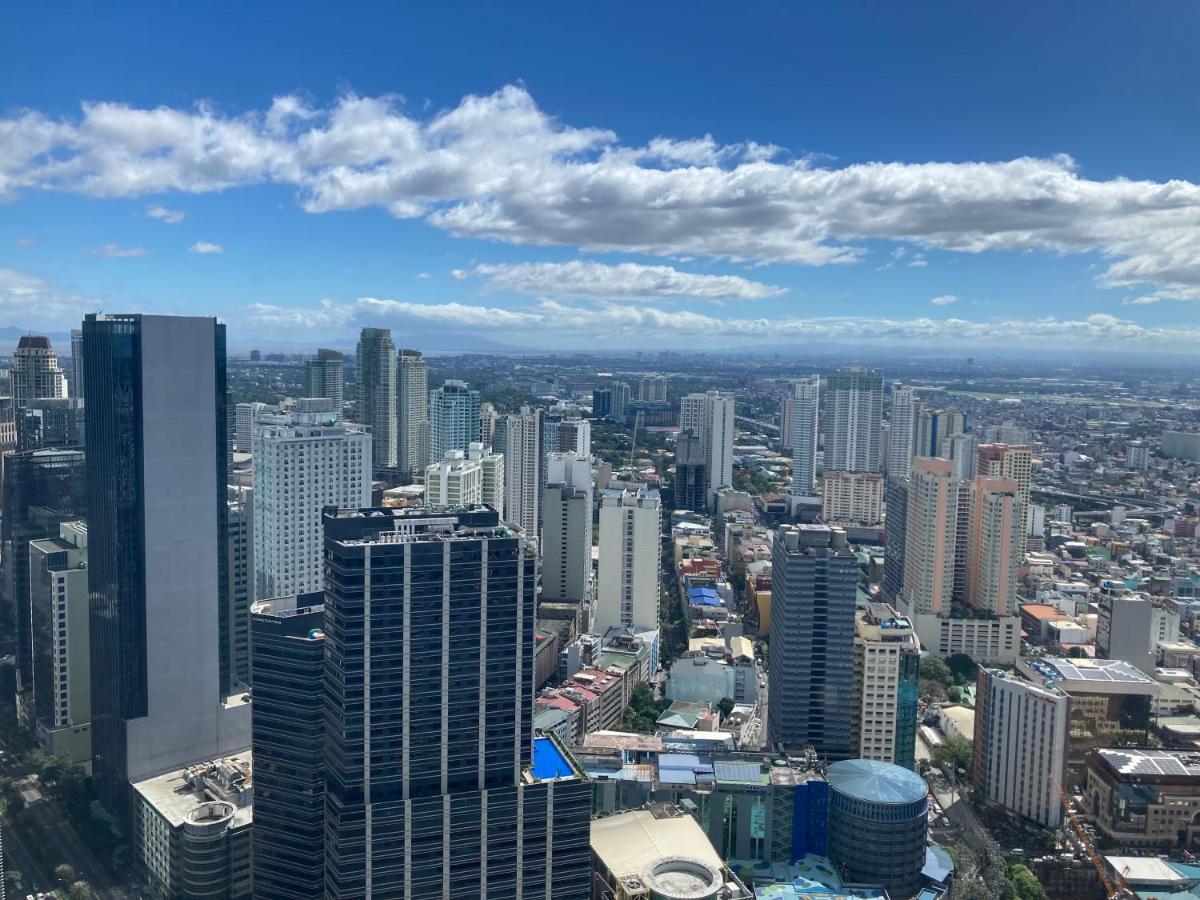 Makati Amazing View Penthouse Studio, Air Residence, Fast Internet Manille Extérieur photo